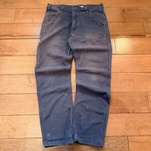 Carhartt Men's Dark Navy Work Pants